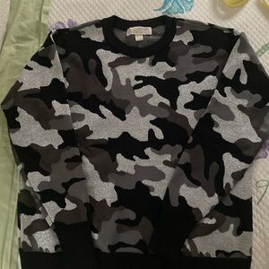 Women camouflage in gray and black